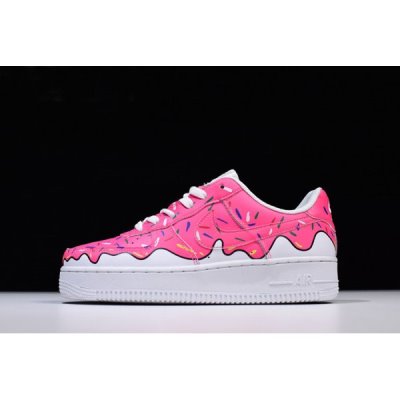 Nike Bayan Air Force 1 Low Pembe Kaykay Ayakkabı Türkiye - KOZBL453